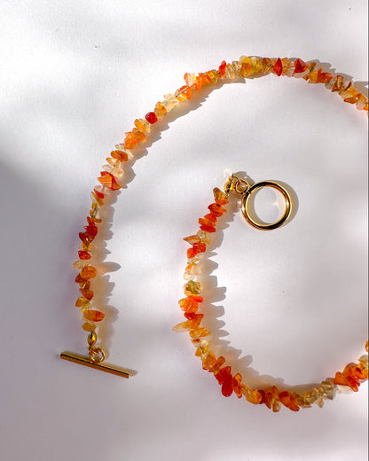 Carnelian Choker