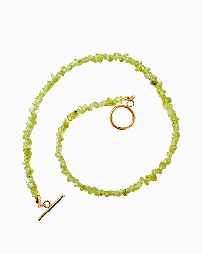 Peridot Choker
