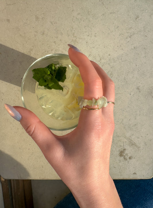 MATCHA - Gemstone Ring