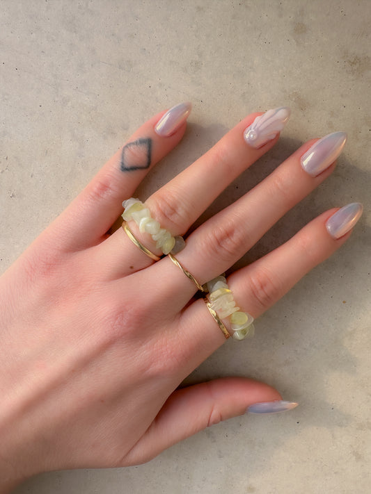 MATCHA - Gemstone Ring