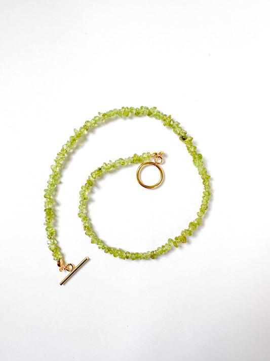 Peridot Choker