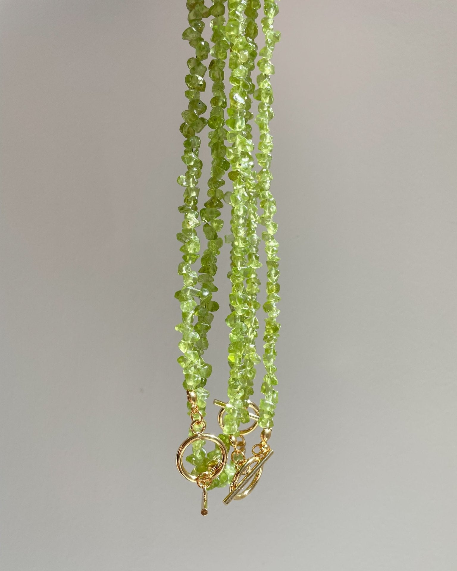 Peridot Choker - ElectronsLibres