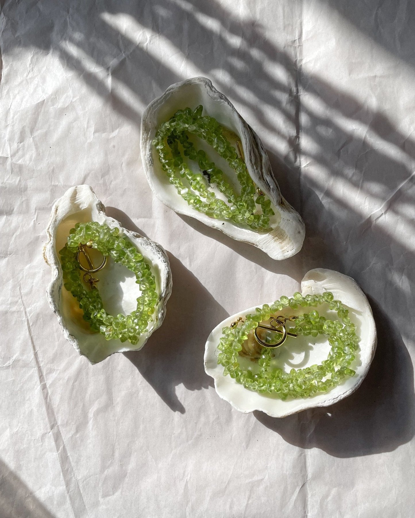 Peridot Choker - ElectronsLibres